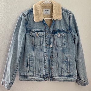 Sherpa Lined Jean Jacket